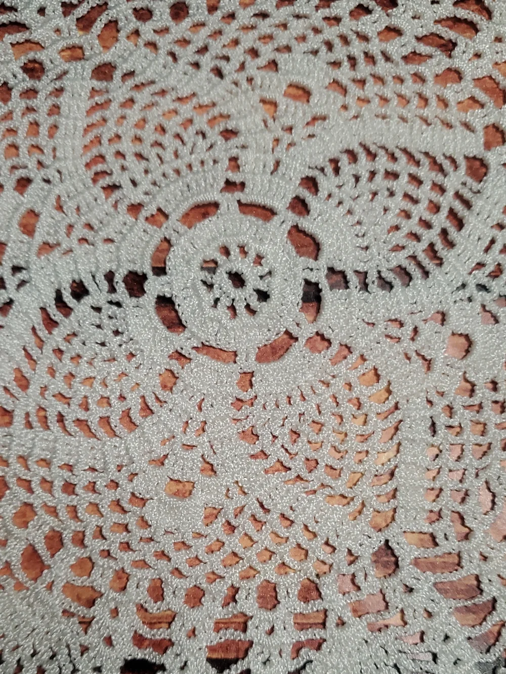 Handmade Cream Crochet Doily - Home Accents
